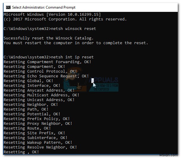 [해결 방법] 네트워크 연결에 필요한 Windows 소켓 레지스트리 항목 누락 오류 수정하기