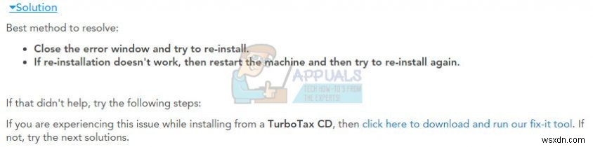 TurboTax 오류 코드 65535 예기치 않은 오류 해결 방법 총정리