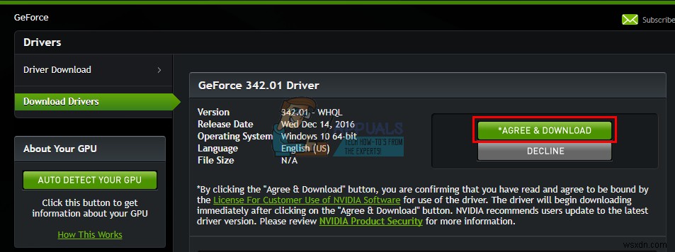 해결 방법: 현재 NVIDIA GPU에 연결된 디스플레이를 사용하고 있지 않습니다 오류