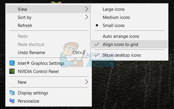 Windows 10에서 바탕 화면 아이콘을 이동할 수 없을 때 해결 방법 11가지