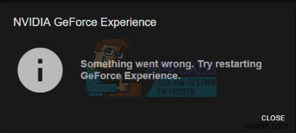 NVIDIA GeForce Experience가 열리지 않을 때 해결하는 4가지 방법