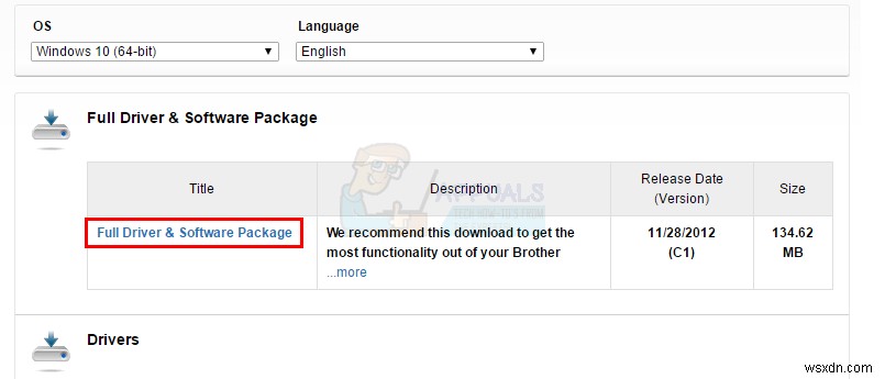 DIFXDriverPackageInstall 오류 =10 해결 방법 (브라더 프린터 설치 오류 수정)