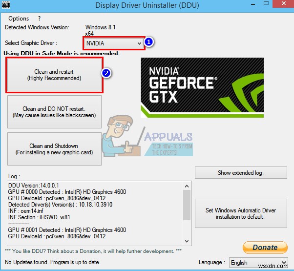 NVIDIA 그래픽 드라이버가 이 버전의 Windows와 호환되지 않습니다 – 해결 방법 총정리