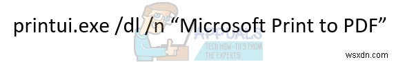 Windows 10에서 Microsoft Print to PDF 추가 및 제거하는 방법
