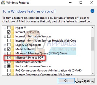 Windows 10에서 Microsoft Print to PDF 추가 및 제거하는 방법
