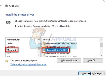Windows 10에서 Microsoft Print to PDF 추가 및 제거하는 방법