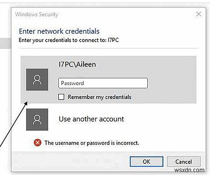 Windows 10 네트워크 자격 증명 입력 팝업 오류 해결 방법