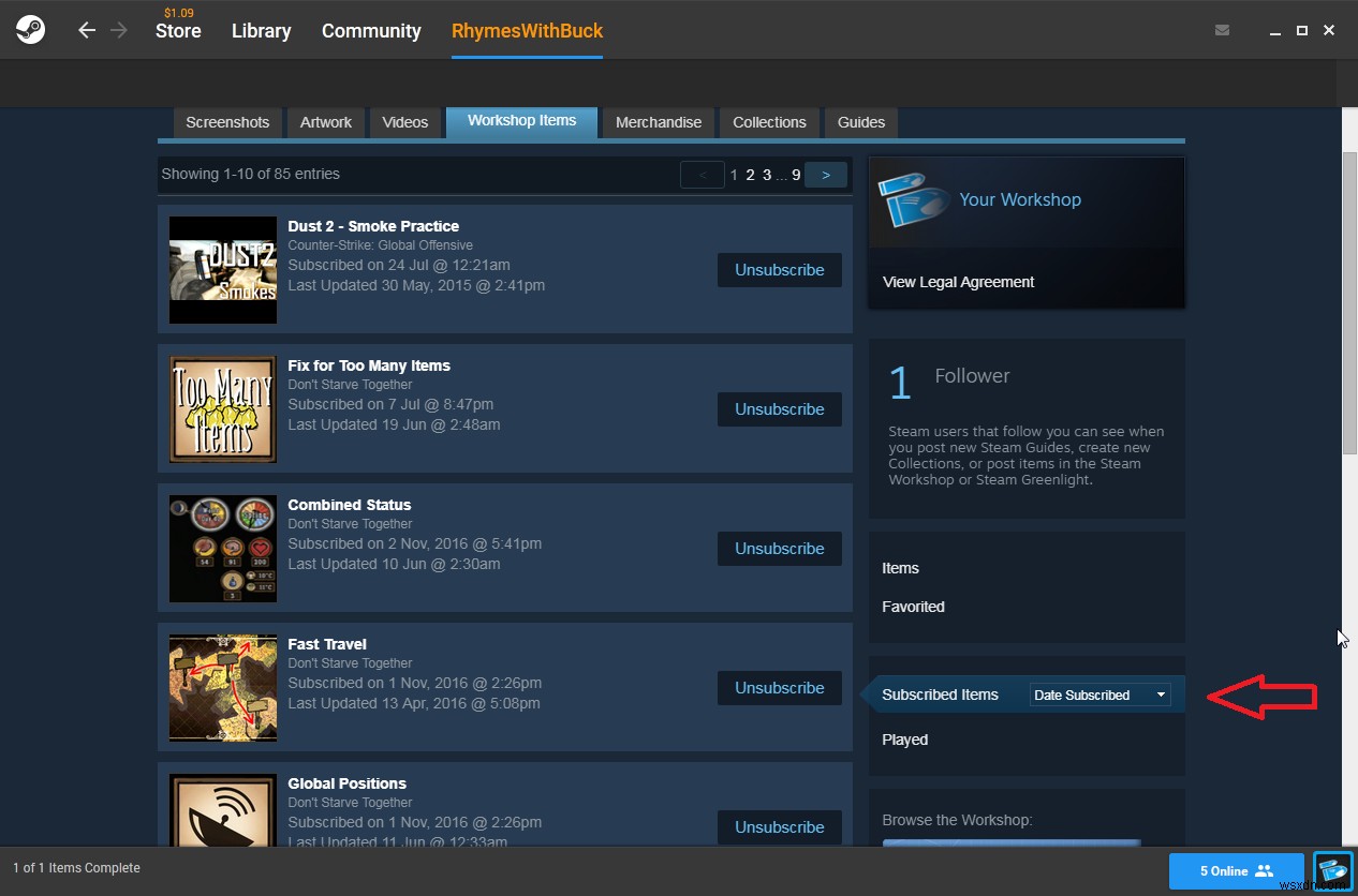 스팀 창작마당(Steam Workshop)이란? 개념부터 사용 방법까지 총정리