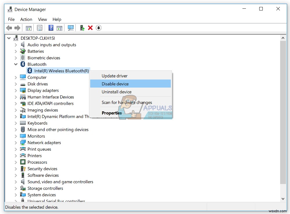 Windows 10 문제가 보고되어 이 장치를 중지했습니다(코드 43) 블루투스 오류 해결 방법