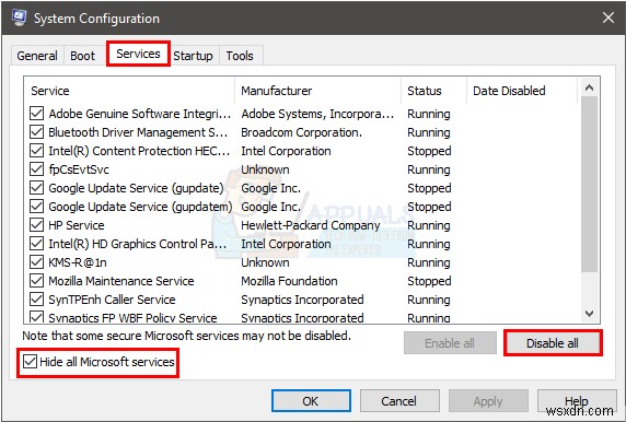 Windows Defender 오류 코드 0x800b0100 해결 방법