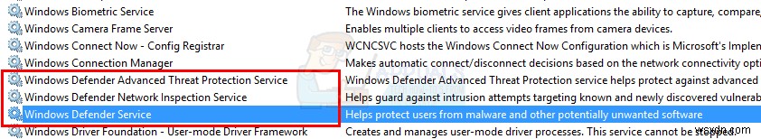 Windows Defender 오류 코드 0x800b0100 해결 방법