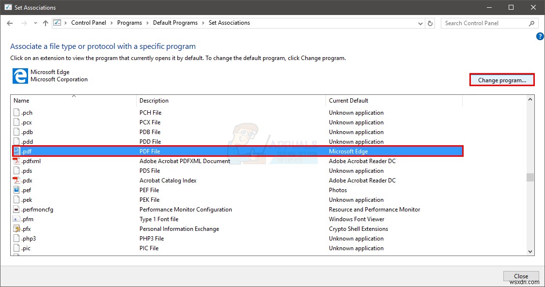 Windows 10에서 Microsoft Edge PDF 뷰어 비활성화하는 방법 총정리