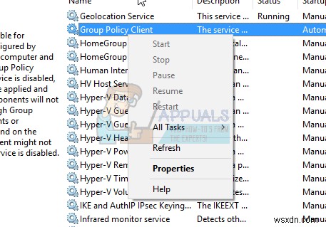 Windows 그룹 정책 클라이언트 서비스가 로그온하지 못했습니다 오류 해결 방법 총정리