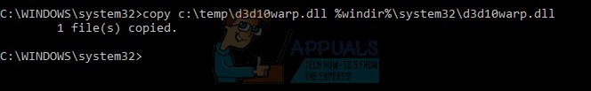 손상된 D3D10Warp.dll 파일 오류 해결 방법 3가지