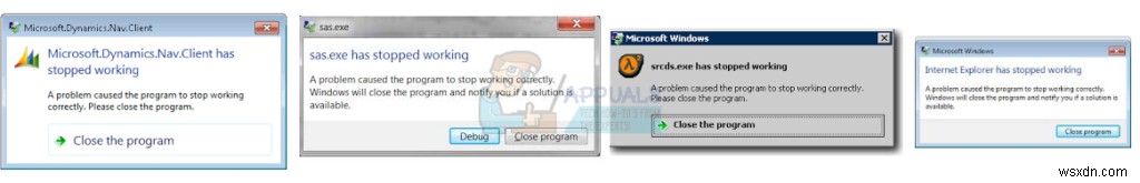 문제가 발생하여 프로그램이 올바르게 작동하지 않습니다 오류 해결 방법 7가지