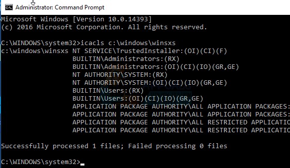 Windows 리소스 보호가 요청한 작업을 수행할 수 없음 오류 해결 방법