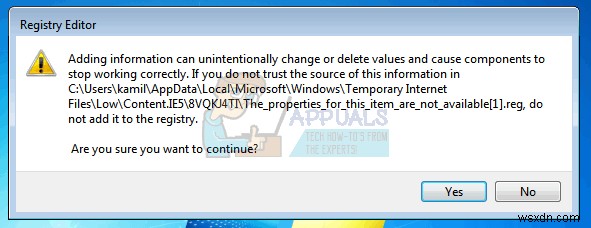 Windows  이 항목의 속성을 사용할 수 없습니다  오류 해결 방법