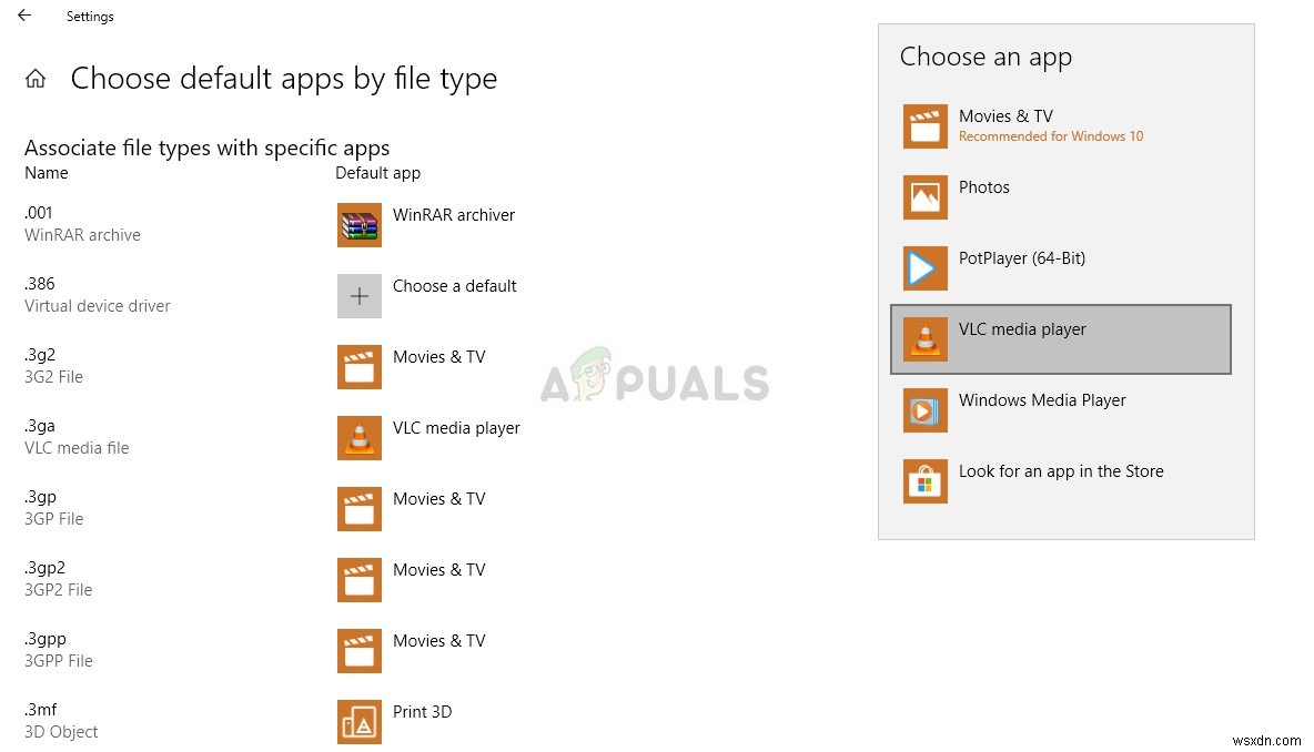 Windows 이 파일에는 이 작업을 수행하기 위해 연결된 프로그램이 없습니다 오류 해결 방법