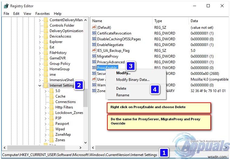 Windows 10 프록시 서버에 연결할 수 없음 오류 해결 방법