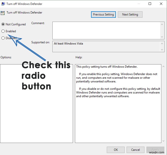 Windows Defender(Security Essentials) 오류 0x8050800d 해결 방법