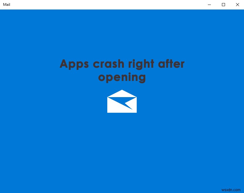 Windows 10 메일·일정 앱 충돌 문제 해결 방법