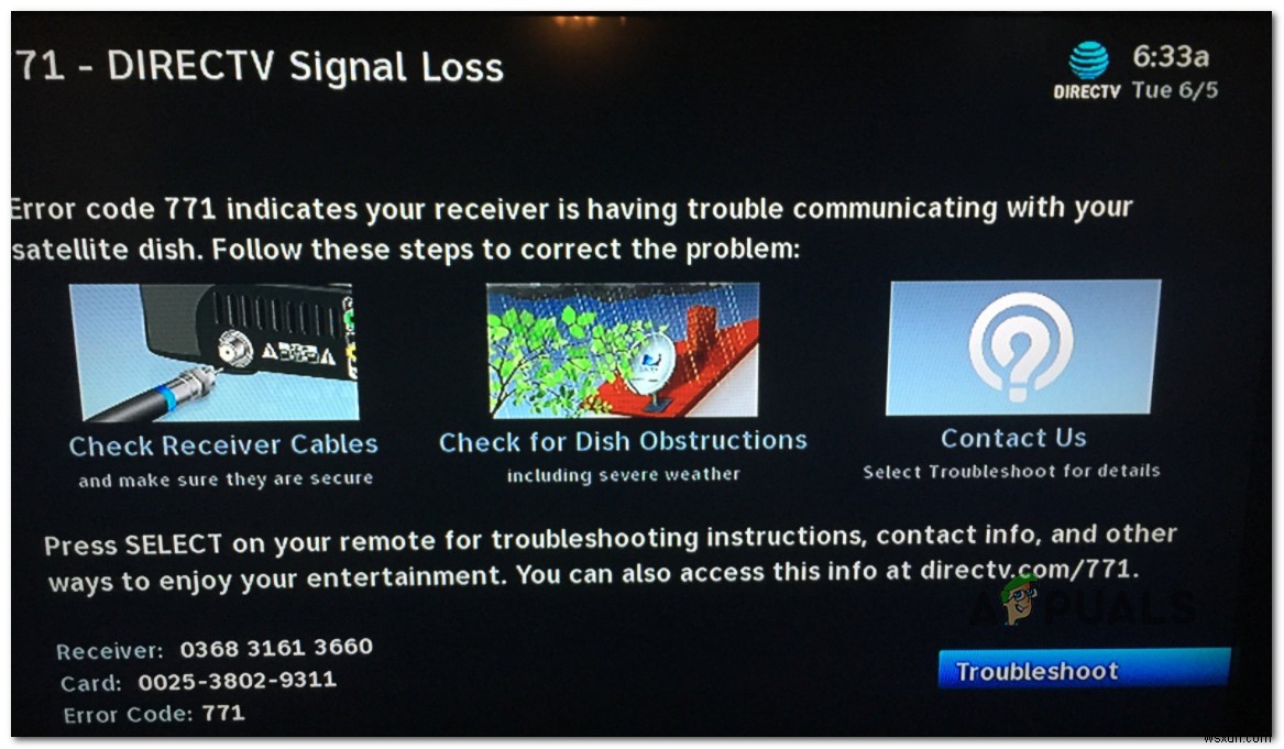 DirecTV 오류 코드 771(신호 손실) 해결 방법 완벽 가이드