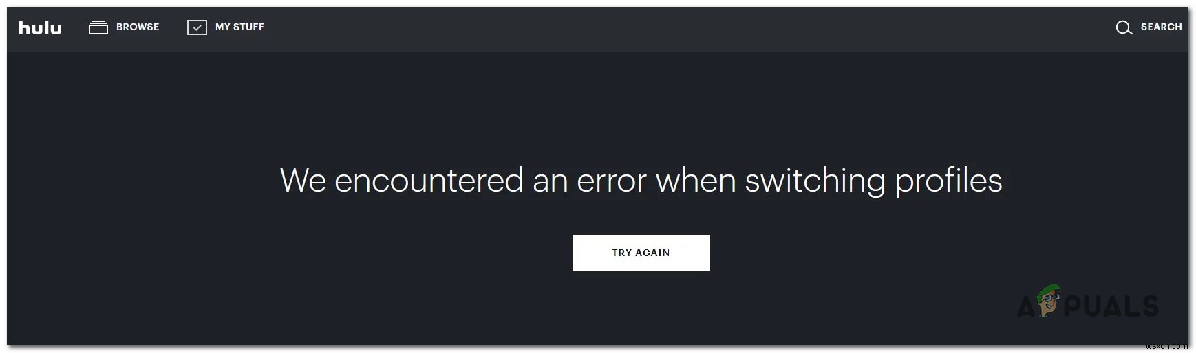 [해결법] Hulu  프로필을 전환하는 중 오류가 발생했습니다  오류 완벽 수정 가이드
