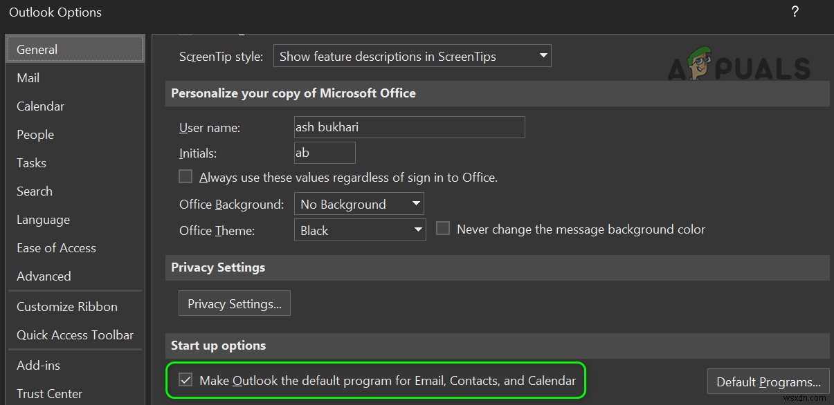 Outlook 현재 기본 메일 클라이언트가 없습니다 오류 완벽 해결 가이드