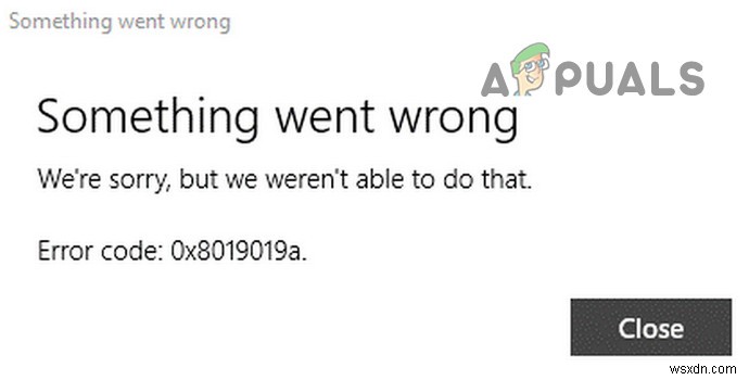 수정: Windows 10 메일 앱에서 Yahoo 메일 설정 시 오류 코드 0x8019019a 해결 방법