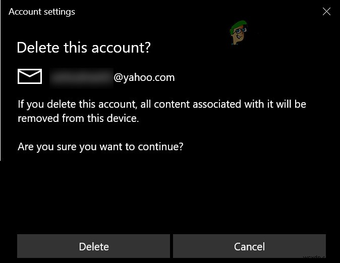 수정: Windows 10 메일 앱에서 Yahoo 메일 설정 시 오류 코드 0x8019019a 해결 방법