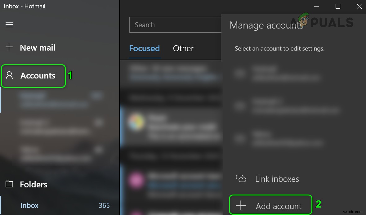 수정: Windows 10 메일 앱에서 Yahoo 메일 설정 시 오류 코드 0x8019019a 해결 방법