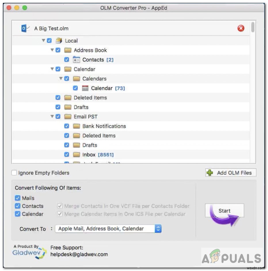 Apple Mail로 OLM 파일 가져오는 방법 총정리