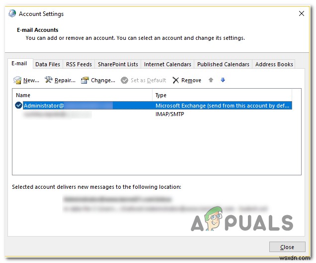 Outlook 오류 코드 0x8004011D 해결 방법 완벽 가이드