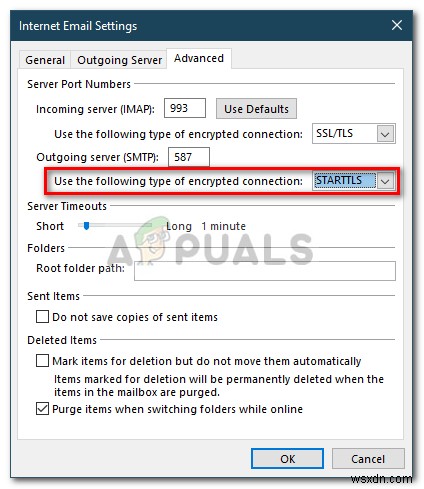 Microsoft Outlook 오류 0x800ccc1a 해결 방법 총정리
