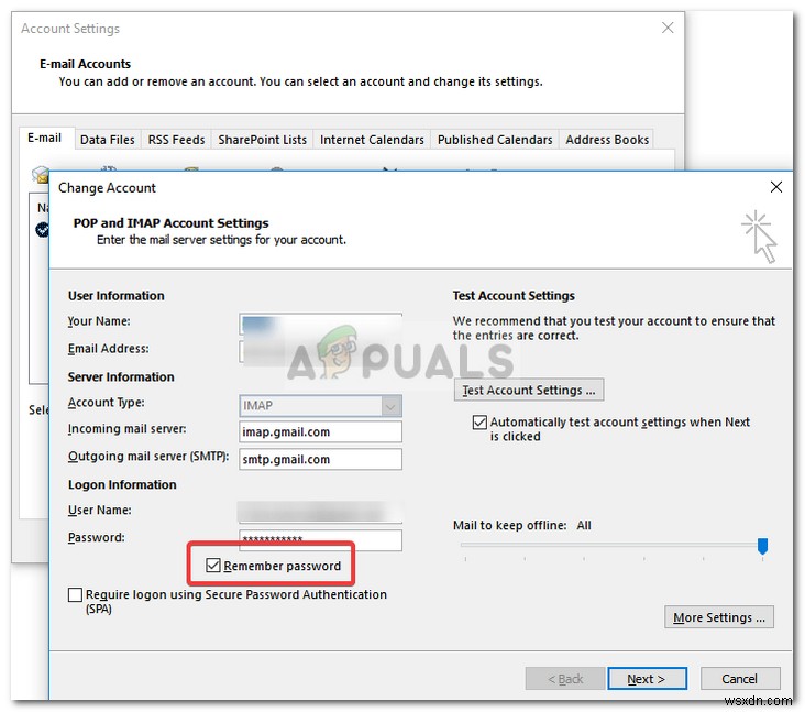 Windows 10에서 Outlook이 계속 암호를 묻는 문제 해결 방법