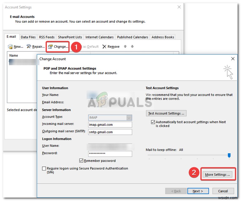 Windows 10에서 Outlook이 계속 암호를 묻는 문제 해결 방법
