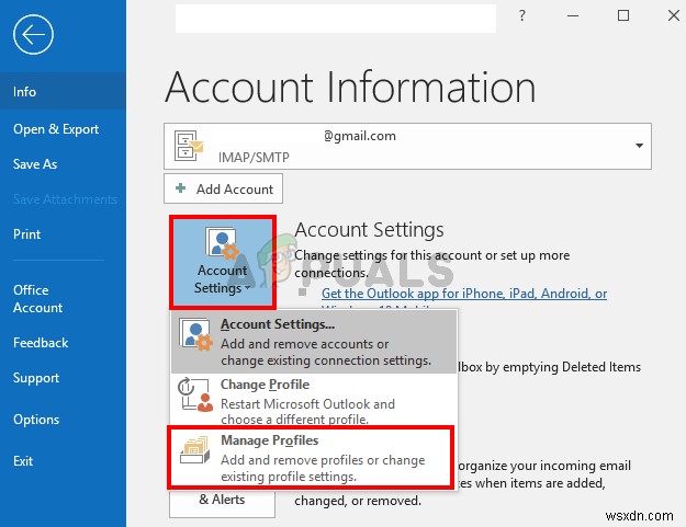 Outlook 데이터 파일을 만들 수 없습니다 오류 완벽 해결 방법