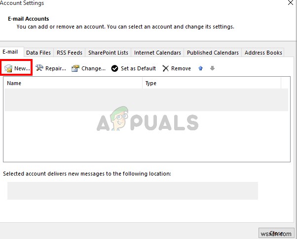 Outlook 데이터 파일을 만들 수 없습니다 오류 완벽 해결 방법