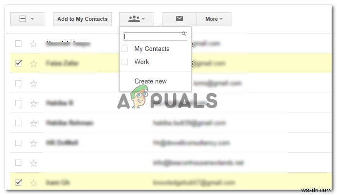 Gmail 연락처 그룹 만드는 방법, 이메일 주소 반복 입력 끝내기