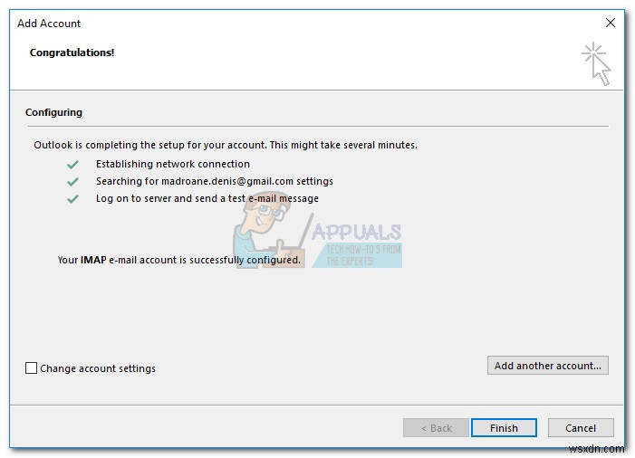 Outlook 421 SMTP 서버에 연결할 수 없음 오류 해결 방법