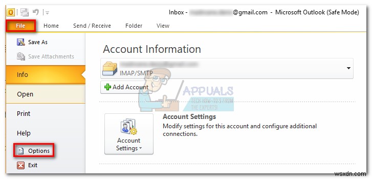 [해결] Outlook 2010, 2013, 2016  프로필 로드 중  화면에서 멈추는 문제 해결 방법