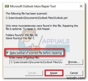 [해결] Outlook 2010, 2013, 2016  프로필 로드 중  화면에서 멈추는 문제 해결 방법