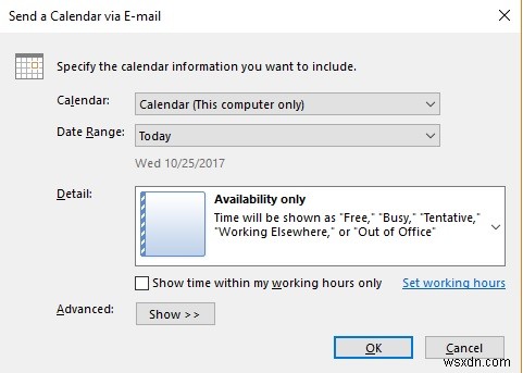 Outlook 일정을 다른 사람과 공유하는 3가지 방법 (이메일 전송·Exchange 초대·인쇄)