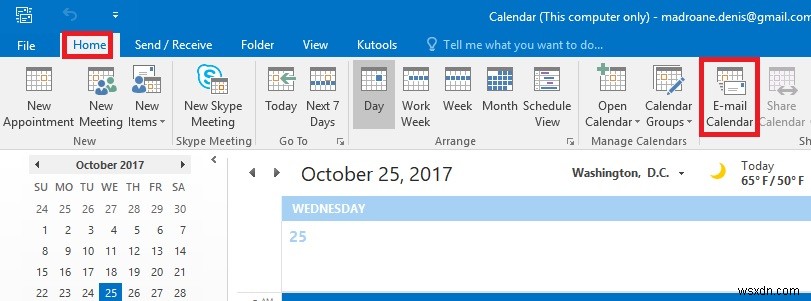 Outlook 일정을 다른 사람과 공유하는 3가지 방법 (이메일 전송·Exchange 초대·인쇄)