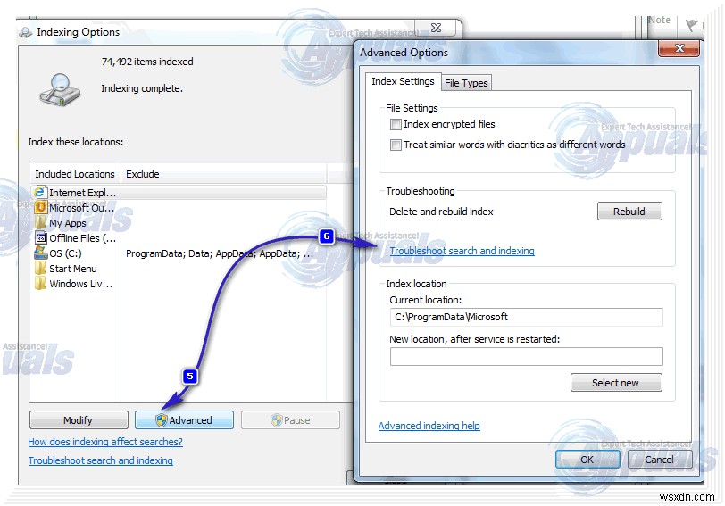 Outlook 2010 검색이 작동하지 않을 때 해결하는 6가지 방법