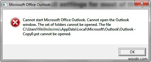 Microsoft Outlook을 시작할 수 없음 오류 해결 방법 총정리