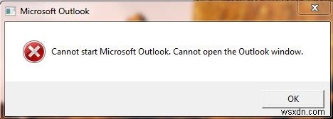 Microsoft Outlook을 시작할 수 없음 오류 해결 방법 총정리