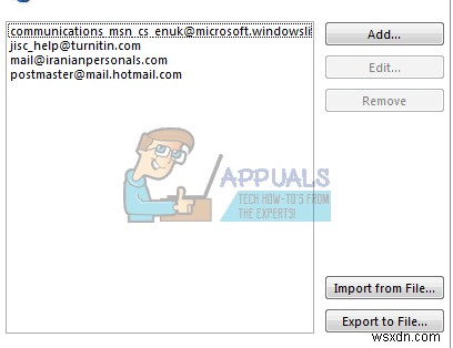 Outlook 2016에서 이메일이 정크·스팸 폴더로 이동하지 않도록 설정하는 방법