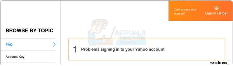 야후(Yahoo) 계정 전화번호와 비밀번호를 모두 잊어버렸을 때 복구하는 방법