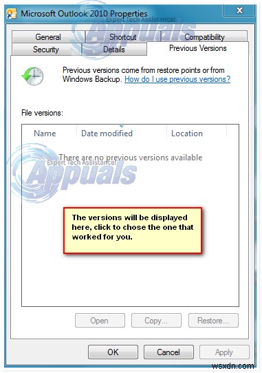 Outlook 2010이 안전 모드로만 시작될 때 해결하는 방법